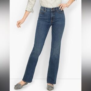 Talbots Regular Wash Mid-Rise Bootcut Jeans